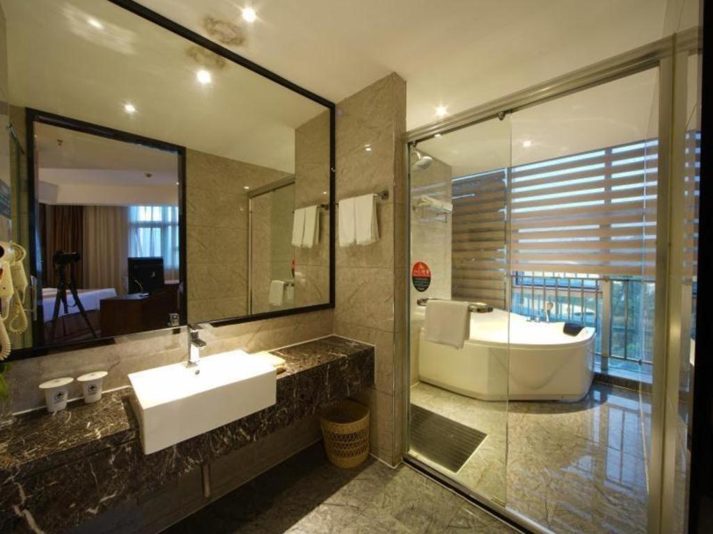 Greentree Inn Fujian Fuzhou Software Park River View Business Hotel Fuzhou (Fujian) Exterior foto